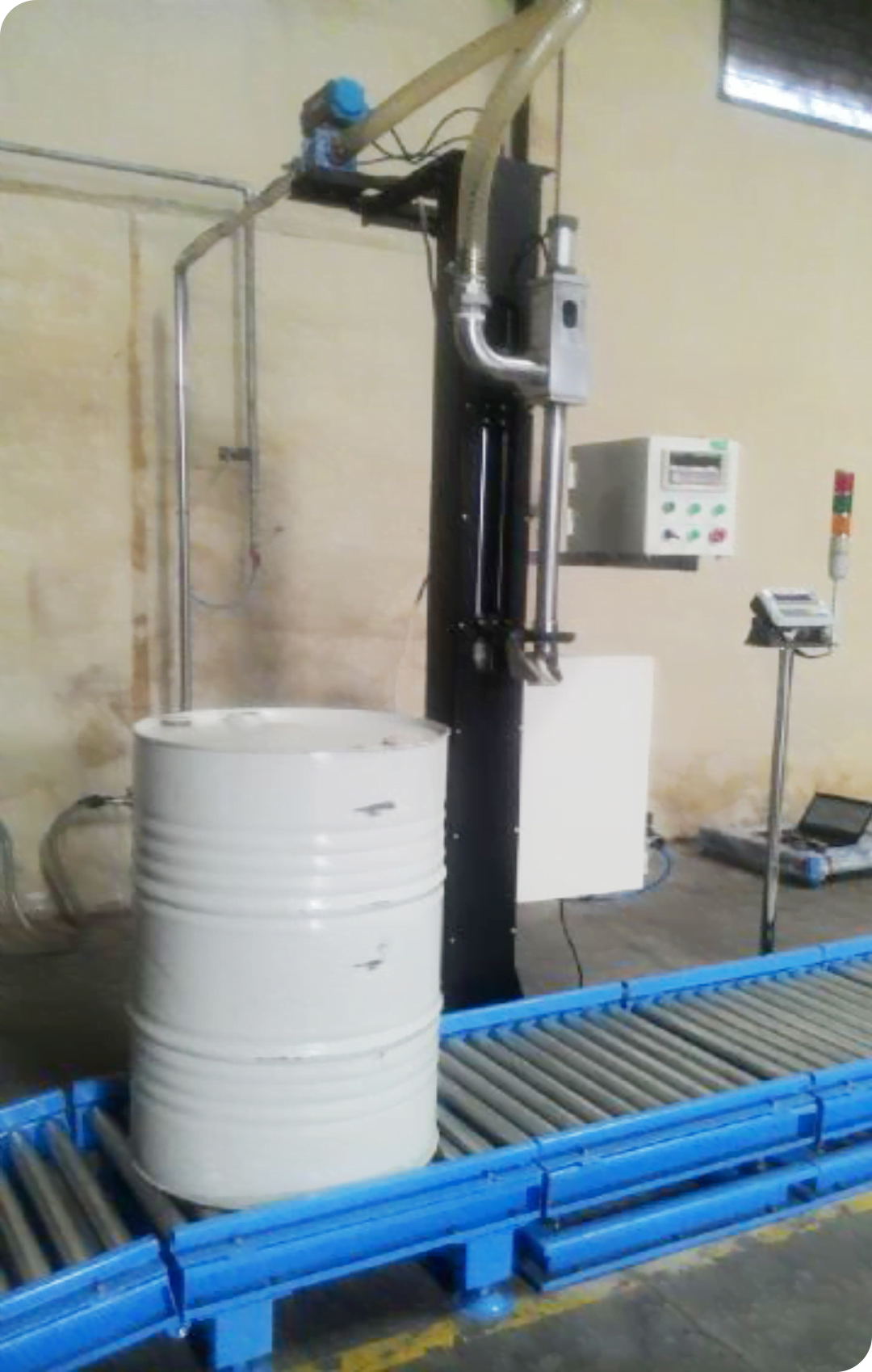 Filling Machine Drum - Weighing System